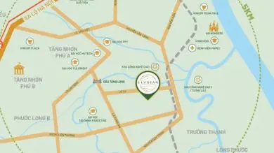 Vị trí Elysian Gamuda Land mặt tiền Lò Lu, kết nối Vành Đai 3